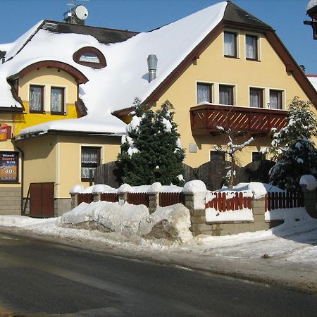 Penzion Albina - Restaurace Vysoké nad Jizerou Zewnętrze zdjęcie