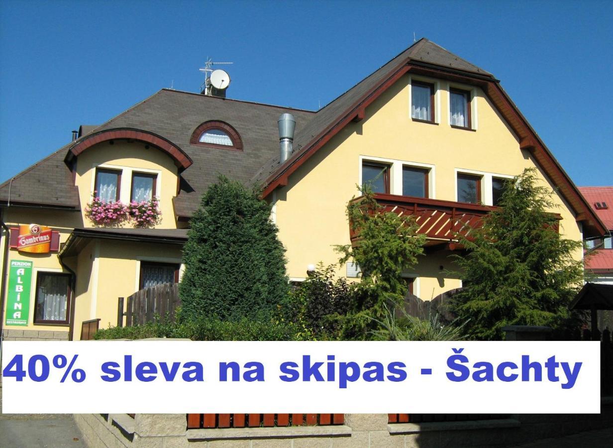 Penzion Albina - Restaurace Vysoké nad Jizerou Zewnętrze zdjęcie