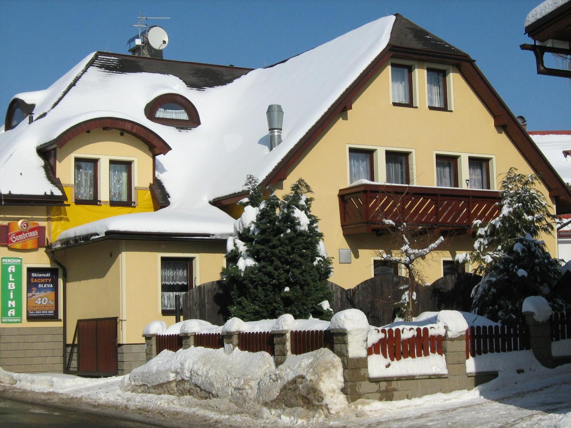 Penzion Albina - Restaurace Vysoké nad Jizerou Zewnętrze zdjęcie