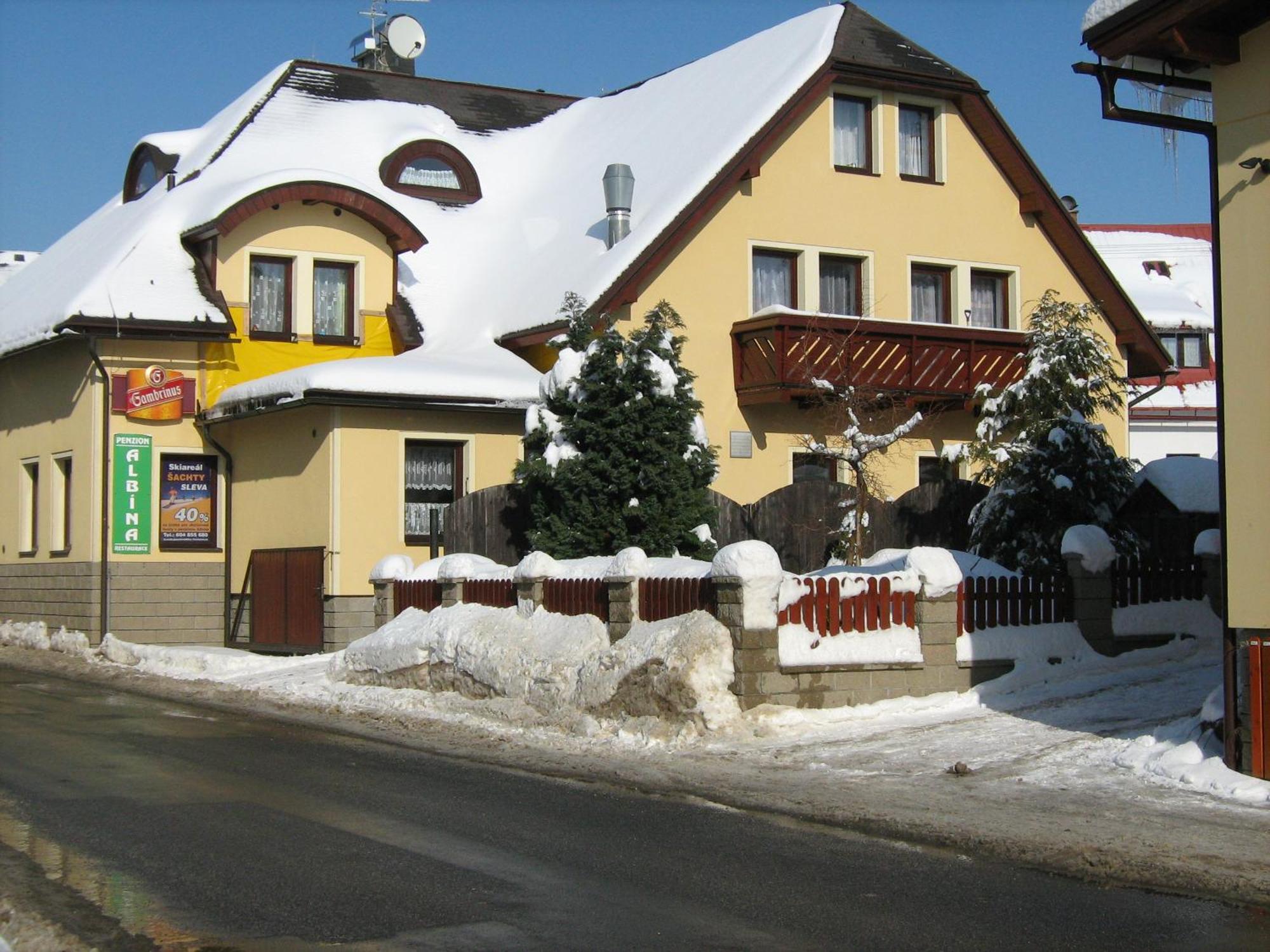 Penzion Albina - Restaurace Vysoké nad Jizerou Zewnętrze zdjęcie